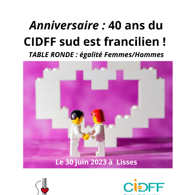 40 ans du CIDFF SEF !