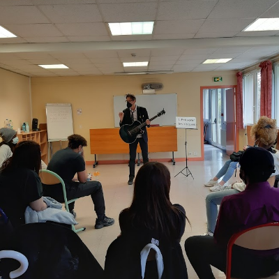 Avec des lycéens en décrochage scolaire à Chamarande