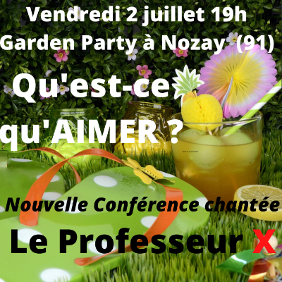 Reprise des Garden Party dans vos salons et jardins !